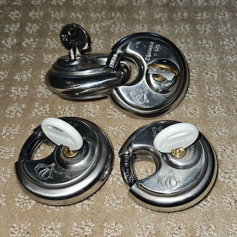 Chateau Master Lock Disc Padlock Sets